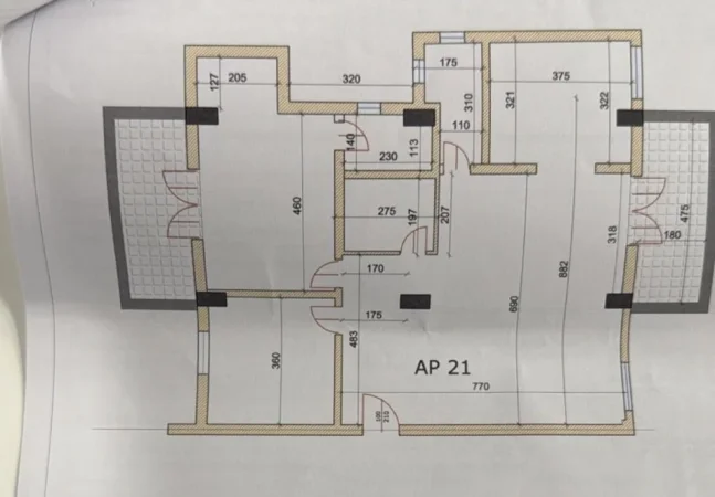 Tirane, shitet apartament 3+1 Kati 7, 170 m² 460.000 € 