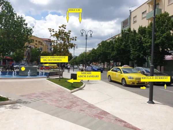 Tirane,Me Qera Ambjent biznesi, ideale për: klinik medikale, dentare, estetike, laborator, sallon parukeri-estetik, për lokal bar-kafe,restorant, mengjesore, pastiçeri-furre buke etj, në katin ±1 dhe parë, sipërfaqe 150m², Qera 5'500 €/muaj, Rr. Durrësit, Sheshi Adem Jashari / Hotel Colosseo Tirane