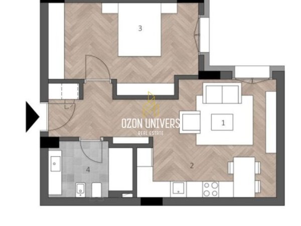 Dhermi - Palase, shitet apartament 1+1+Ballkon Kati 2, 81 m² 289.974 € (Green Coast 2, Dhërmi Vlorë, Albania)