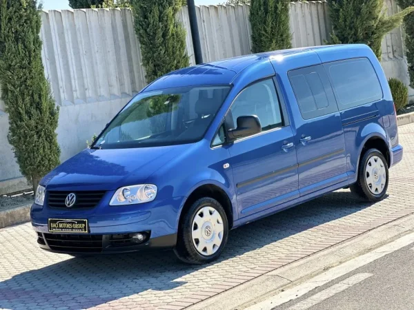 Durres, shitet makine VOLKSWAGEN CADDY MAX 1.9 Nafte, blu manuale Klima