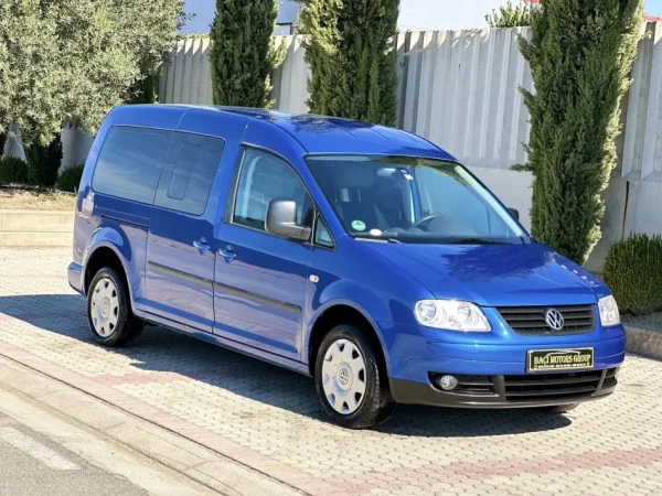 Durres, shitet makine VOLKSWAGEN CADDY MAX 1.9 Nafte, blu manuale Klima