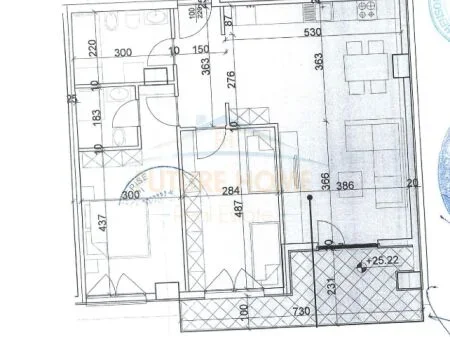 Tirane, shitet apartament 2+1 Kati 7, 116 m² 192.900 € 