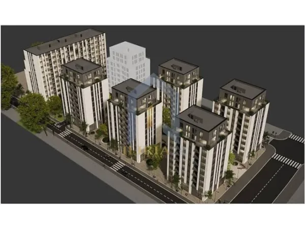 Tirane, shitet apartament 1+1+Ballkon Kati 2, 67 m² 93.758 € (5 maj Kompleksi Ajka)