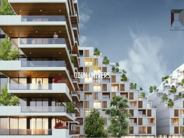 Vlore - Lungomare, shitet apartament 2+1+Ballkon Kati 3, 124 m² 273.416 € (Poseidon Residence, Lungomare, Vlorë Vlorë, Albania)