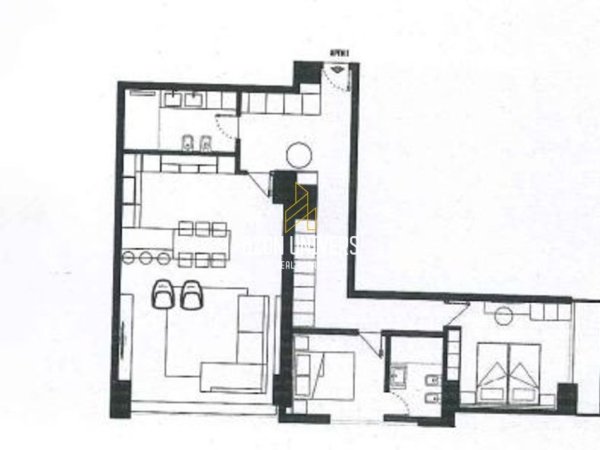 Vlore - Lungomare, shitet apartament 2+1+Ballkon Kati 3, 124 m² 273.416 € (Poseidon Residence, Lungomare, Vlorë Vlorë, Albania)