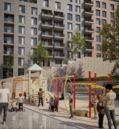 Tirane, shes apartament 1+1+Ballkon Kati 5, 72 m² 78.000 € (Rezidenca Diellon)