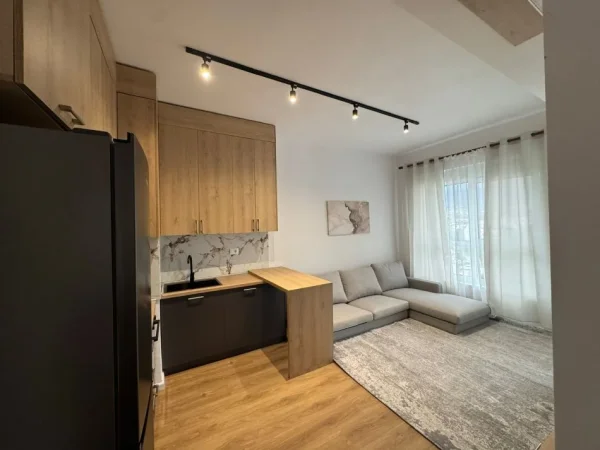 Tirane, jepet me qera apartament 1+1+Ballkon Kati 7, 58 m² 550 € (Ali Dem)
