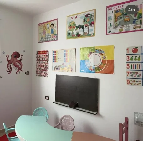 Shitet biznes çerdhe dhe kopësht për fëmijë, Kati 1, (Pallati i verdhe, kthesa e kamzes.)