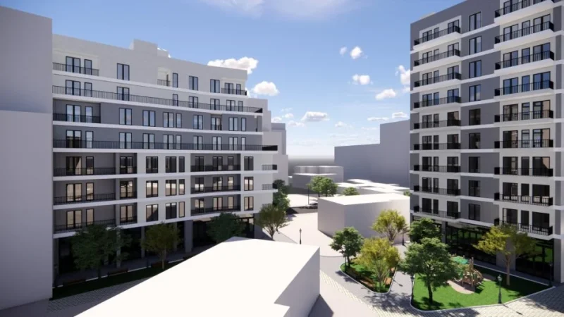 Tirane, shitet apartament 1+1 Kati 2, 63 m² 126.000 € (Rruga Gjon Buzuku)