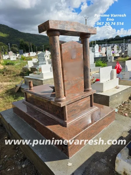 Tirane, ofroj Punime Varresh Tufine - Granit Multicolor Me Kollona