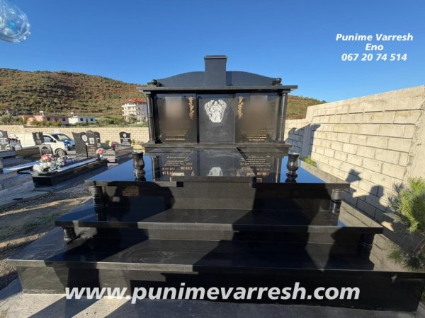 Tirane, ofroj Punime Varresh Durres - Varr Familjare Me Permasa Te Medha - Granit i zi