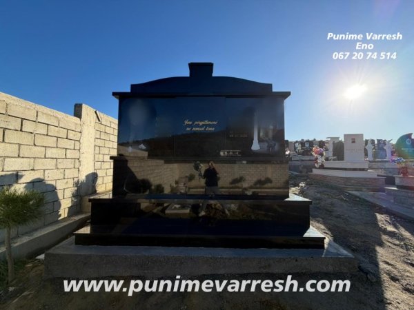 Tirane, ofroj Punime Varresh Durres - Varr Familjare Me Permasa Te Medha - Granit i zi