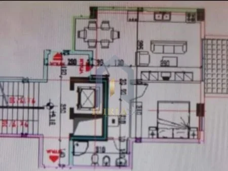 Tirane, shitet apartament 1+1 Kati 4, 63 m² 80.400 € (Rruga Aleksander Konda) FRESK