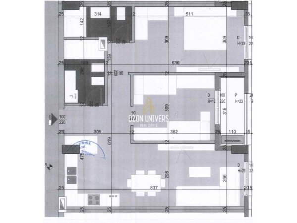 Tirane, shitet apartament 2+1+Ballkon Kati 8, 102 m² 178,675€ (Mbi Maternitetin e Ri, Bulevardi "Bajram Curri" Tirana, Albania)