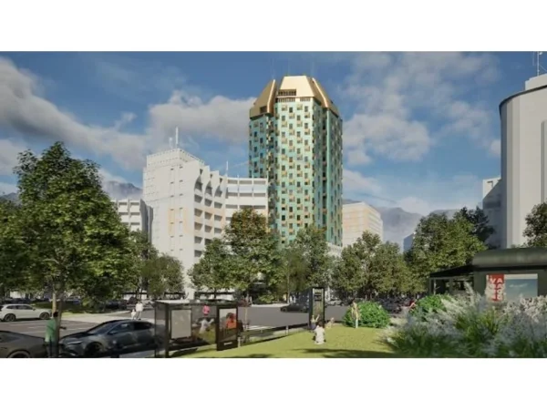 Tirane, shitet apartament 1+1+Ballkon Kati 9, 75 m² 220.000 € (Pazari i Ri)