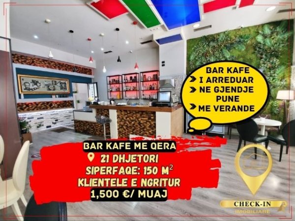 Tirane, jepet me qera lokal Kati 0, 150 m² 1.500 Euro (21 Dhjetori)