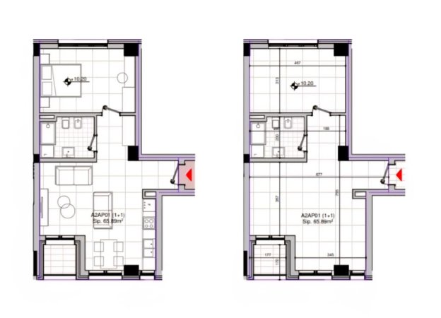 Tirane, shes apartament 1+1+Ballkon Kati 2, 78 m² 176.000 € (Bulevardi i Ri)