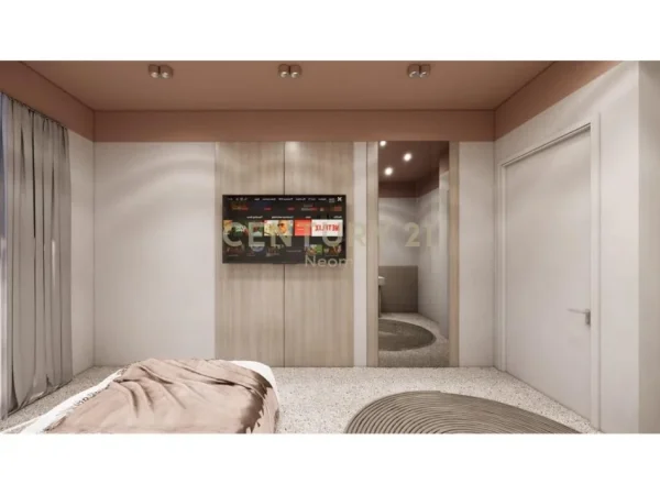 Tirane, jepet me qera apartament 2+1 Kati 3, 120 m² 1.000 € (Kompleksi AURA)