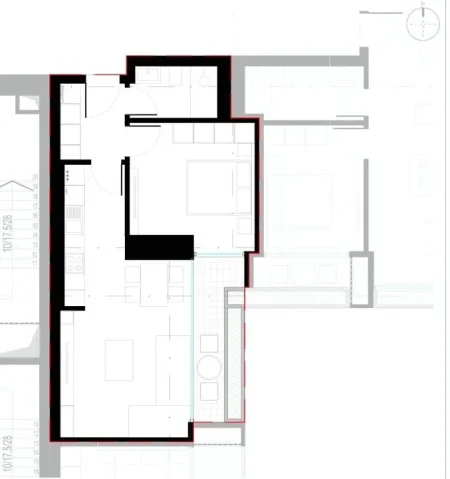 Tirane, shitet apartament 1+1 Kati 13, 76 m² 144.210 € (Lion Park 2,Rruga dritan hoxha)