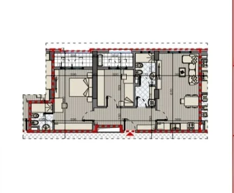 Tirane, shitet apartament 3+1 Kati 2, 257.500 € 