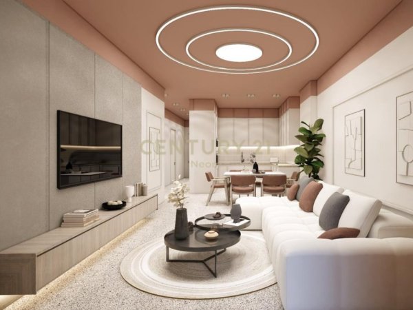 Tirane, jepet me qera apartament 2+1 Kati 3, 120 m² 1.000 € (Kompleksi Aura)