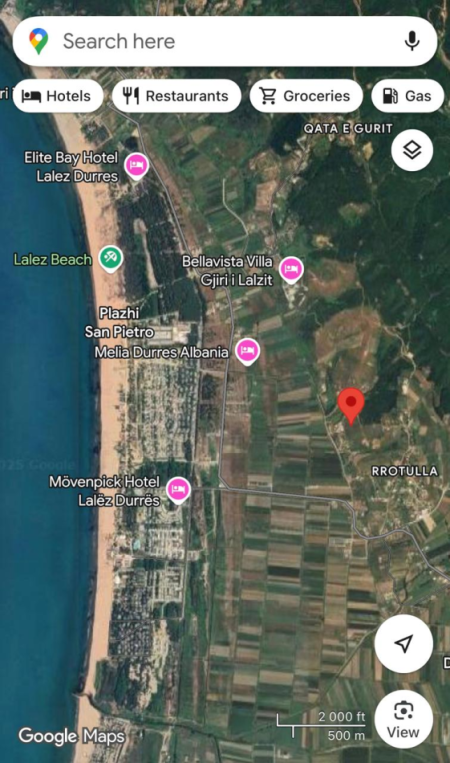 Gjiri Lalezit | Hamallaj, shes truall ne bregdet , 8.058 m² 830.000 € 