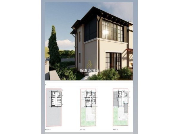 Tirane, shitet Vile 2 Katshe Kati 1, 516 m² 570.000 € (Farkë, Pranë Equos Resort Tirana, Albania)