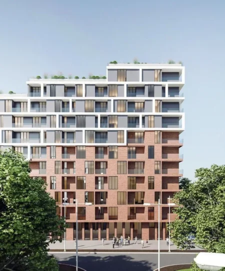 Tirane, shitet apartament 1+1 Kati 4, 72 m² 