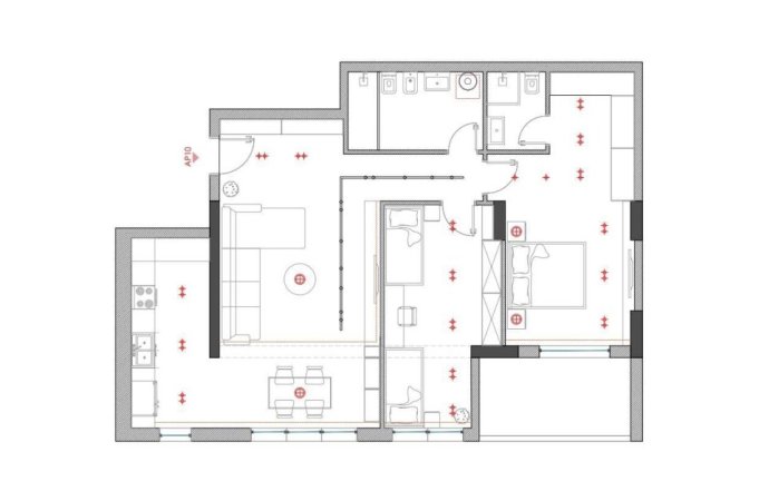 Tirane, shitet apartament 2+1 Kati 2, 133 m² 230.000 € (RRUGA E ELBASANIT)