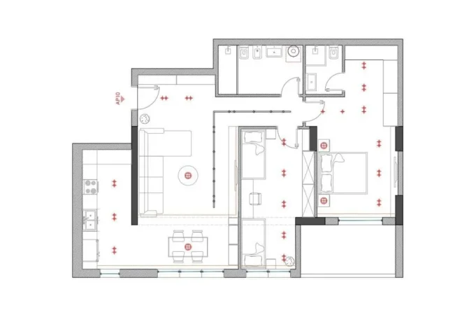 Tirane, shitet apartament 2+1 Kati 2, 133 m² 230.000 € (RRUGA E ELBASANIT)