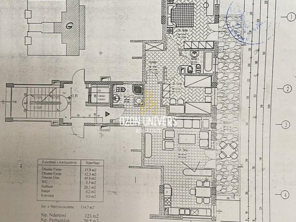 Tirane, shitet apartament 2+1+Ballkon Kati 1, 144 m² 344.400 € (Kopshti Zoologjik Tirana, Albania)