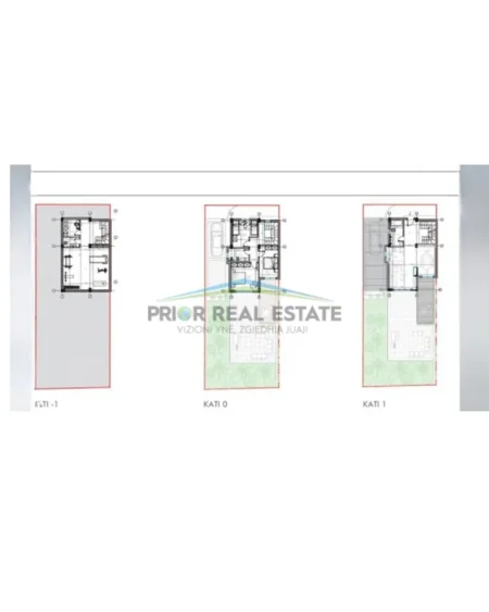 Tirane, shitet Vile 3 Katshe , 196 m² 570.000 € (prane EQUOS Resort , Teg)