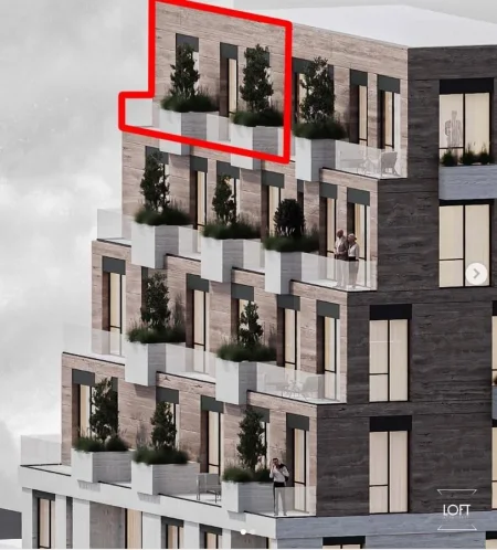 Tirane, shitet apartament 1+1 Kati 11, 88 m² 130.000 € (ISH FUSHA E AVIACIONIT)