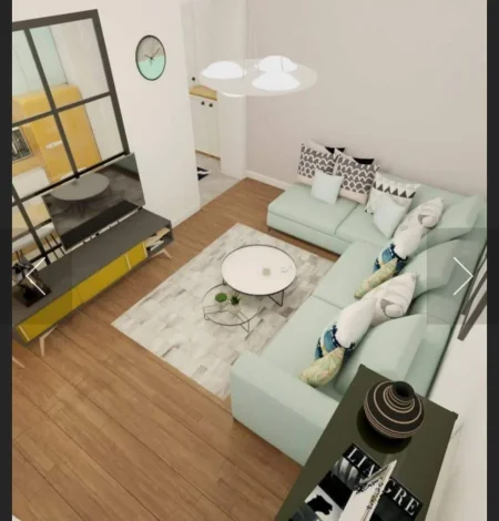 Tirane, jepet me qera apartament 1+1 Kati 2, 68 m² 1.000 € (Qender)