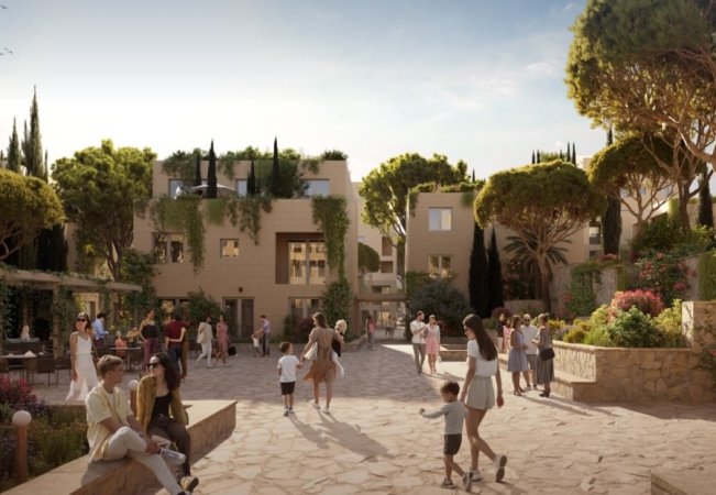 Dhermi - Palase, shitet apartament , 38 m² 106.700 € (Santorini)