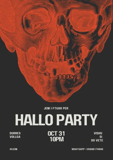 organizojme festen e halloween sonte dhe jemi mbledhur ne Durres