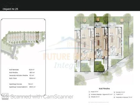 Tirane, shitet Vile 3+1 , 266 m² 557.000 € 