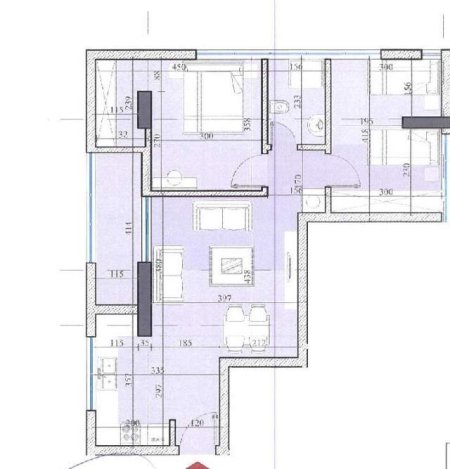 Tirane, shitet apartament 2+1+BLK Kati 10, 94 m² 136.010 Euro (Rr. “Mihal Grameno”)