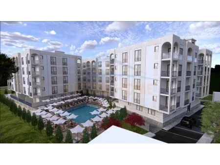 Golem, shitet apartament 1+1 Kati 4, 57 m² (Kompleksi Oriental)