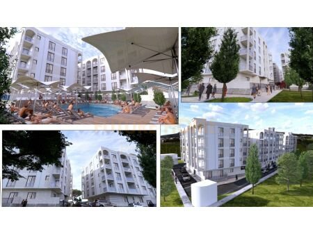 Golem, shitet apartament 1+1 Kati 4, 57 m² (Kompleksi Oriental)