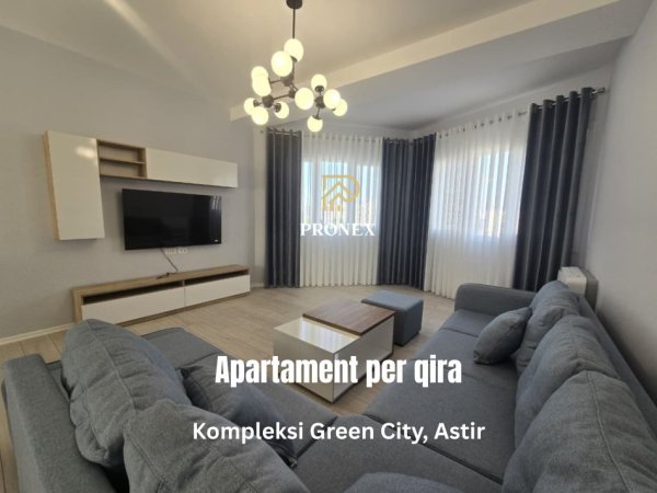 Tirane, jepet me qera apartament 2+1+Ballkon Kati 6, 130 m² 650 € (Astir, Kompleksi Green City)