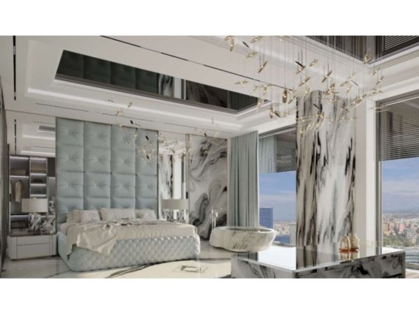 Tirane, shes apartament 2+1+Ballkon Kati 21, 237 m² 975.000 € (Downtown)