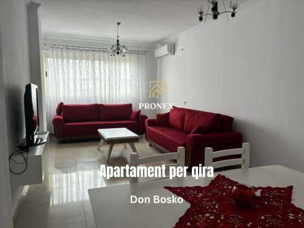 Tirane, jepet me qera apartament 3+1+Ballkon Kati 4, 120 m² 800 € (Don Bosko)