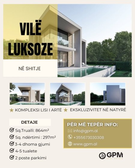 Tirane, shitet Vile 2 Katshe , 297 m² 