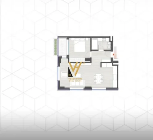 Durres, shitet apartament 1+1+Ballkon Kati 3, 76 m² 145.000 € (GJIRI I LALZIT)