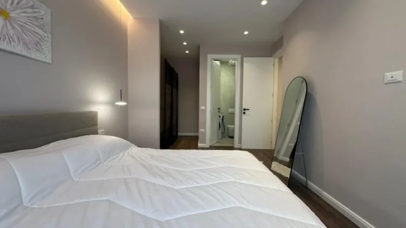 Tirane, jepet me qera apartament 2+1 Kati 9, 95 m² 1.100 € (Komuna e Parisit)
