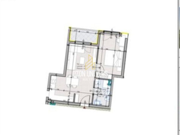 Tirane, shitet apartament 1+1+Ballkon Kati 1, 65 m² 75.210 € (Aluna Residence Paskuqan)