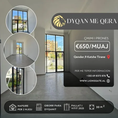 Tirane, jepet me qera dyqan Kati 0, 30 m² 650 € (9 kateshet)