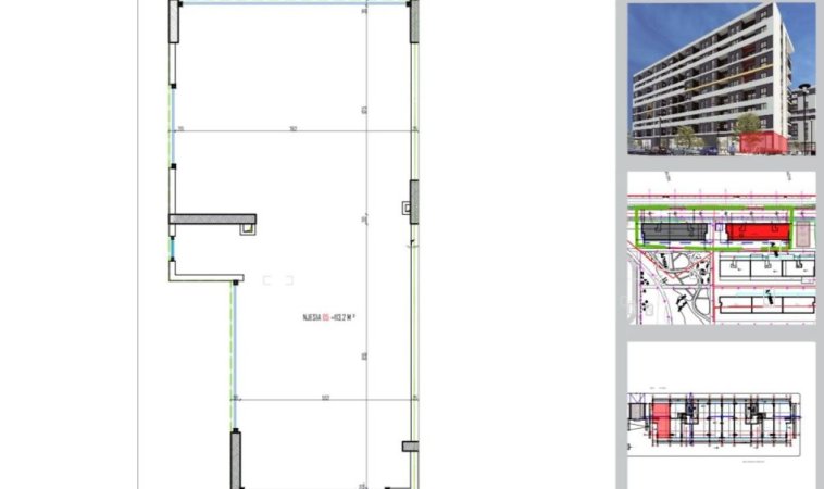 Tirane, shitet dyqan Kati 0, 113 m² 410.000 € (KAMEZ)