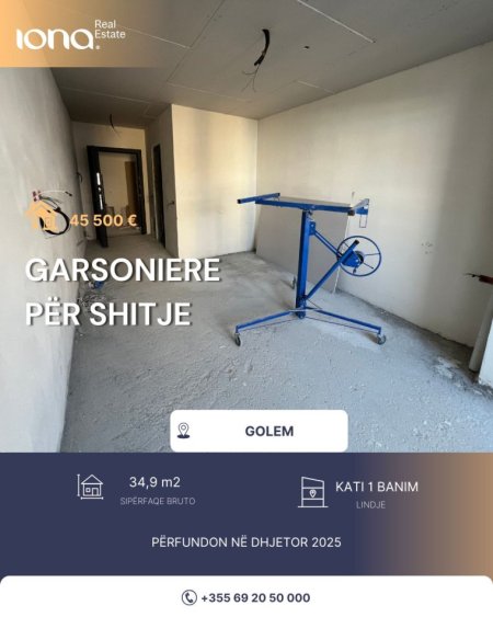 Golem, shitet garsonier  Kati 1, 35 m² 45.500 € (Prane Grande Blue Fafa)